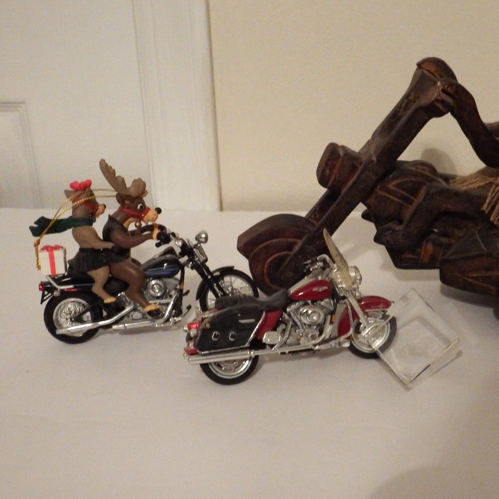 Motorcycle decor- 4 totally different items for the motorcycle fan - Picture 2 of 13
